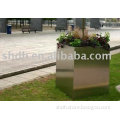 stainless steel square planter